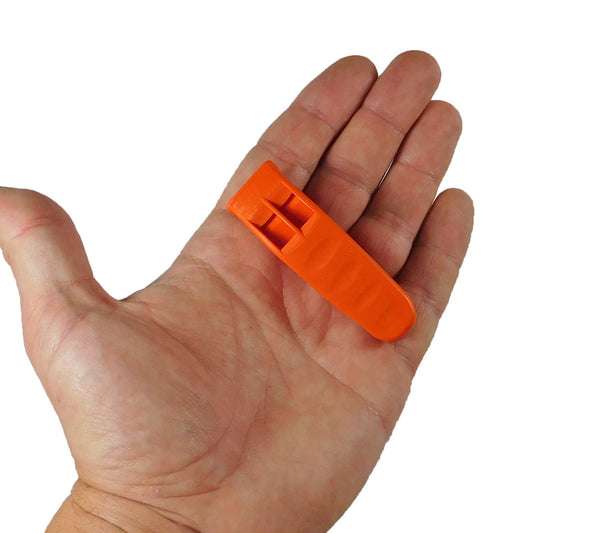 Emergency Rescue Whistle 4 Pack | 5col Survival Supply