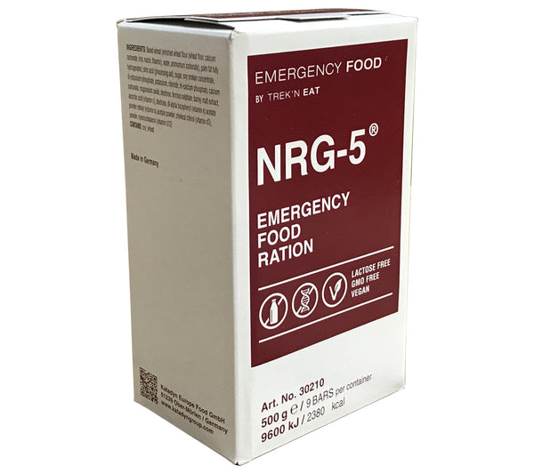NRG-5 has a shelf life of 20 years.