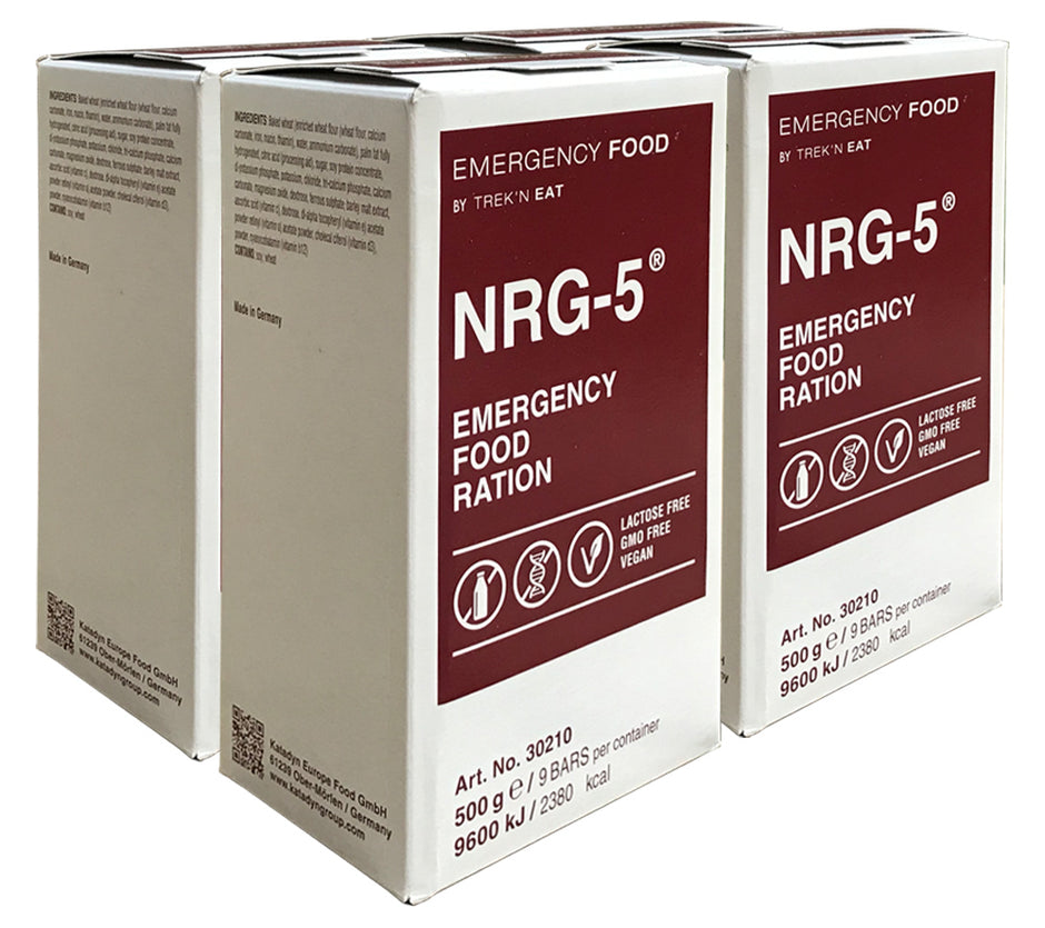 NRG5 Emergency Food Ration Katadyn Trek 'n Eat 5col Survival
