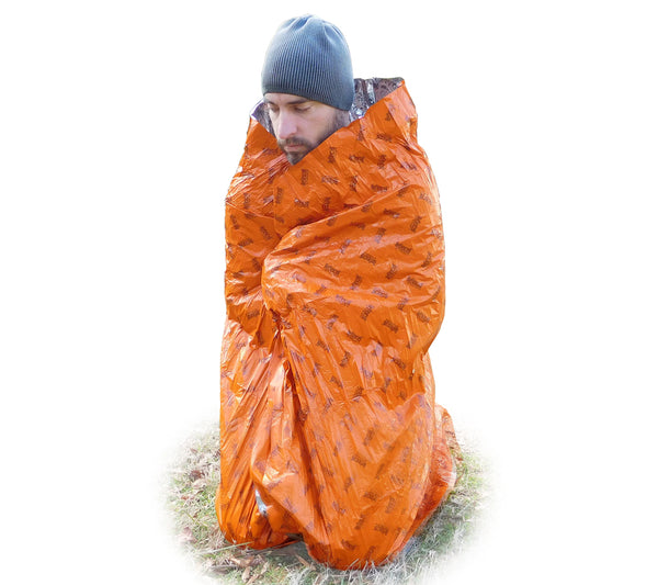 The Blizzard Compact Blanket uses Reflexcell Technology to protect you from hypothermia.