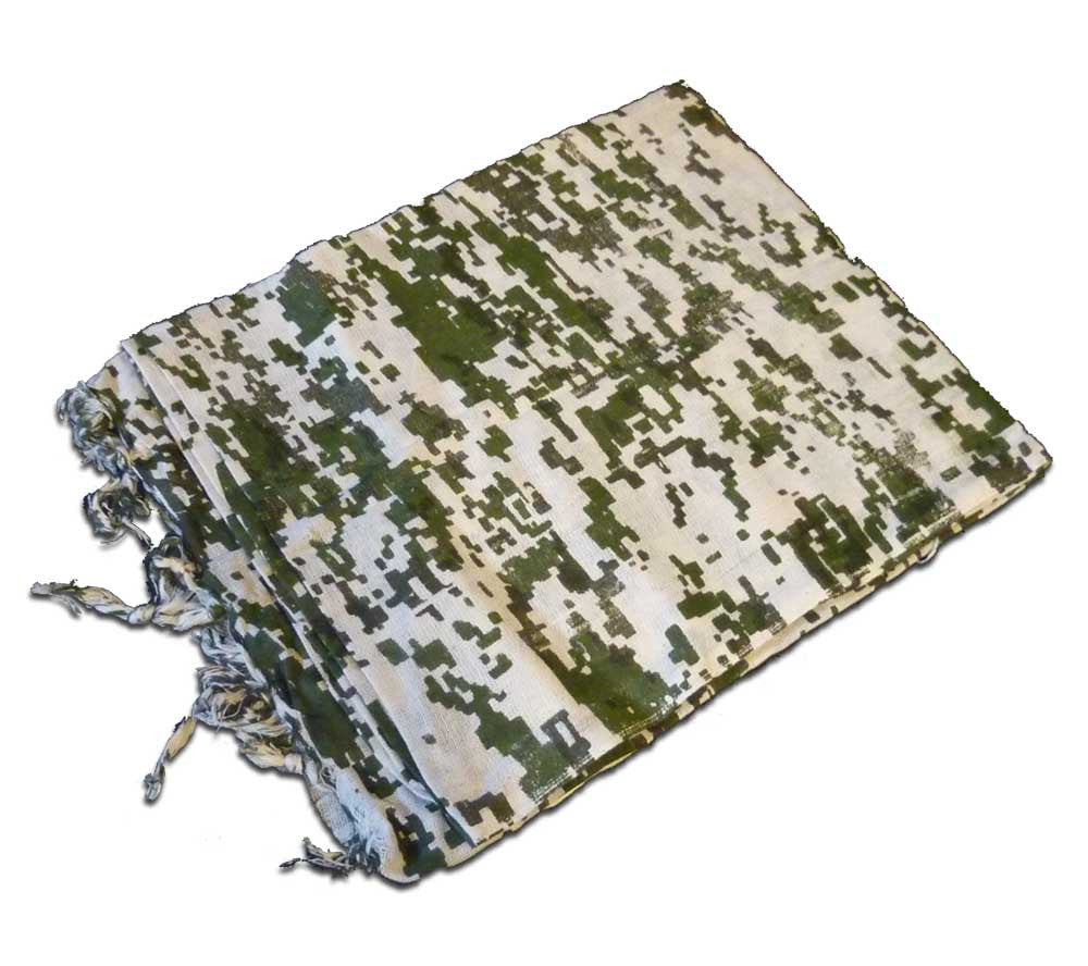 Red Rock Outdoor Gear's ACU shemagh pattern is sometimes referred to as Snow Camo.