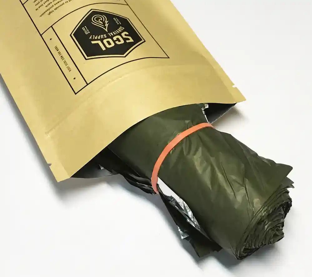 Casualty Blanket, MIL-B-36964 Type 2, NSN 7210-00-935-6666 from 5col Survival Supply. Made in USA.