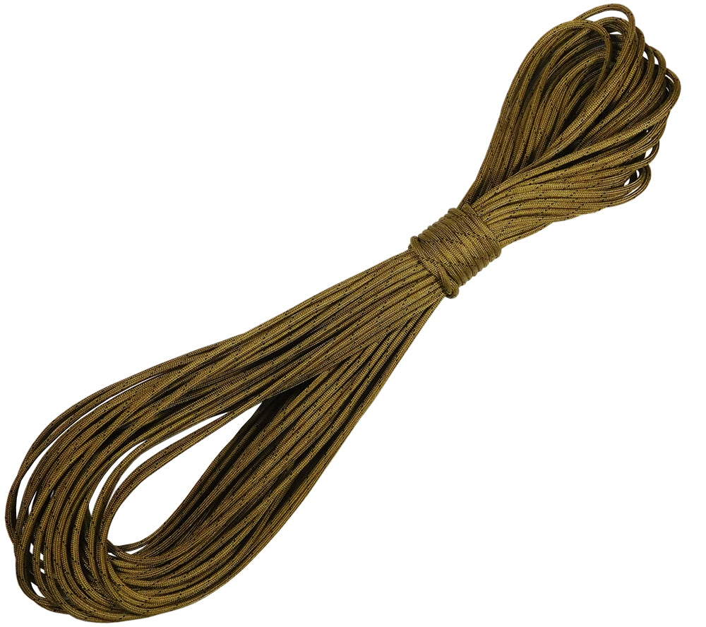 Type 2 Parachute Cord in coyote brown.