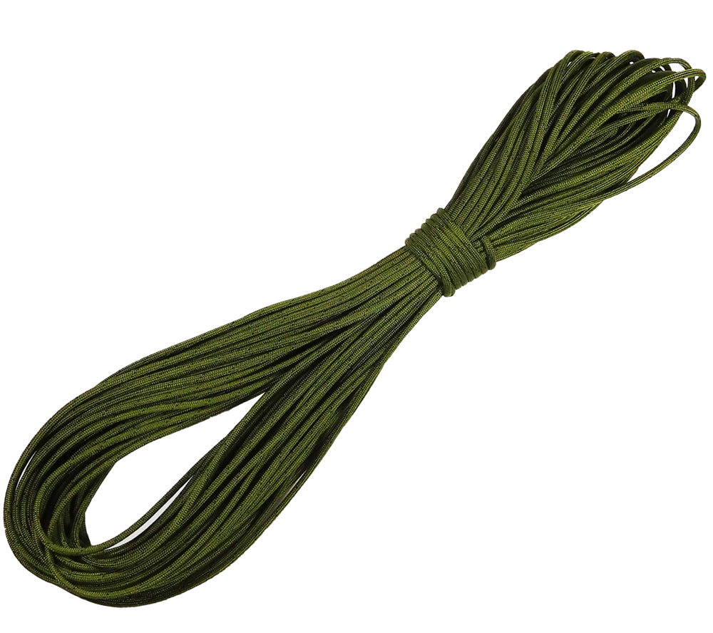 Type 2 Parachute Cord in olive drab.