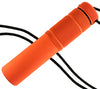 This High Visibility Orange Matchsafe is milled from 6061 Aluminum with a weathertight O-ring seal.